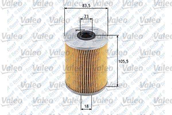 VALEO 586574 Yag Filtresi Volkswagen Golf Iii 2.8 Vr6  ####